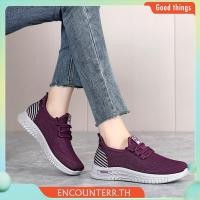 ราคา encounter th Women Mesh Walking Shoes Slip on Fashion Sneakers Athletic Running Shoes Outdoor (26623665639)
