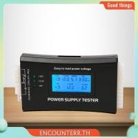 ราคา encounterr th Digital LCD Display PC Computer 20 24 Pin Power Supply Tester เครื ่ องมือวัด (26101255171)