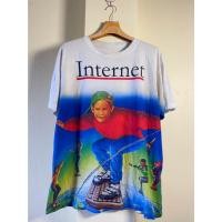 ราคา เสื้อยืดวินเทจ 90s Internet Kid (29723317096)