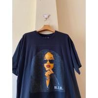 ราคา เสื้อยืดวินเทจ เสื้อสกรีนลายผู้หญิง HER (28220202101)