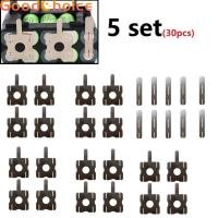 ราคา Good5set 30 ชิ้น แผ่นแถบสายเหล็กชุบนิกเกิลสําหรับแบตเตอรี่ Pack Spot Welding (29564902013)