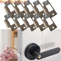 ราคา Gooda5 10pc Standard Tubular Latch Replacement Striker Plate ชุบนิกเกิล (29564901916)