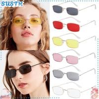 ราคา Susth แว่นตากันแดด ป้องกัน UV400 เลนส์ใส ทรงสี่เหลี่ยมผืนผ้า สไตล์วินเทจ แฟชั่นสําหรับผู้หญิง (21679027118)