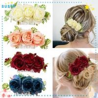 ราคา Susth หวีสับผม ประดับคริสตัล ลายดอกไม้ แวววาว เครื่องประดับ สําหรับเจ้าสาว งานแต่งงาน (24154114141)