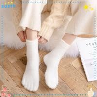 ราคา ถุงเท้าห้านิ้ว ของพวกเขา นุ่มสบาย ๆ ฤดูหนาวถุงเท้านิ้วเท้าอบอุ่น แฟชั่นขนแกะปะการังที่มีสีสันปุยรองเท้าแตะชั้นผู้หญิงสาว (29269464380)