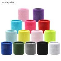 ราคา Analleyshop สายรัดข้อมือผ้าฝ้ายสายรัดข้อมือกีฬา Bracers ผ้าขนหนูเหงื่อข้อมือเทนนิสสายรัดข้อมือสายรัดฟิตเนส Run Sweatband Gym th (29655583130)