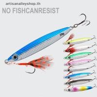 ราคา artisanalleyshop เหยื่อตกปลาเรียวโลหะหล่อจิ๊กเลเซอร์ส่องแสงปลาผิวปลากะพงเหยื่อช้อนเหยื่อปลอม Pesca TH (29570475226)