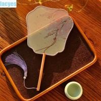 ราคา Lacyes พัดลมสไตล์โบราณจีนจีนงานแต่งงานตกแต่งบ้านพร้อมจี้พู่พัดลมผ้าไหม (28923682045)