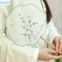 ราคา Lacyes พัดลมสไตล์จีน พัดลมต้วน พัดลมปักมือถือ คลาสสิค พร้อมพู่จี้ พัดลมผ้าไหมโปร่งแสง งานแต่งงานจีน (27923677414)