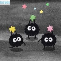 ราคา Lacyes 5PCS Soot Sprites แพทช์ DIY น่ารักถ่านหิน Elf Appliques เสื้อผ้า Accesories สีดํา Self กาวการ์ตูนเสื้อผ้าสติกเกอร์กิ๊บ (27473286947)