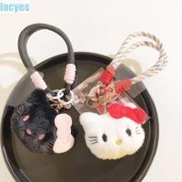ราคา แลคเยส จี้ห้อยโทรศัพท์คิตตี้ เคที แมวสาวหวานคิตตี้สายโทรศัพท์ กระเป๋าจี้พวงกุญแจเชือกเส้นเล็ก น่ารัก คิตตี้โทรศัพท์โซ่พวงกุญแจเครื (28073682444)