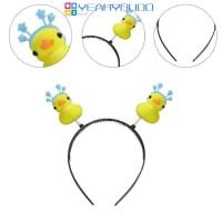 ราคา Yeahyoudo ที่คาดผมรูปเป็ดสีเหลืองน่ารักล้างหน้าที่คาดผมปาร์ตี้ฮาโลวีนที่คาดผม (28023684754)