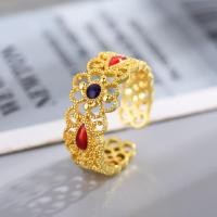 ราคา แหวนเคลือบ แบบเปิด รูปใบไม้สี่แฉก สวยหรู ระดับไฮเอนด์ ปรับระดับได้ (23587520832)