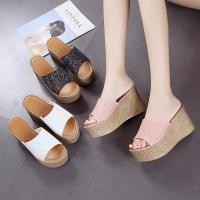 ราคา พร้อมส่ง ใหม่ รองเท้าแตะส้นเตารีด สไตล์เกาหลี แฟชั่นฤดูร้อน สําหรับผู้หญิง 2022 (24166119036)