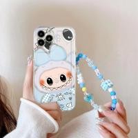 ราคา Space ป้องกันน่ารัก Labubu Blue Bowknot สําหรับ Samsung A31 A32 A34 A35 A50 A51 A52 A54 A55 A70 A71A A72 A73 A750 J4 PlusJ4 Prime J7 Prime นุ่มโปร่งใสสร้อยข้อมือ (29867509093)