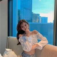 ราคา Lisa พร้อมส่ง เสื้อปาดไหล่แขนยาว เสื้อเปิดไหล่ สม็อกไขว้หน้า งานสวยผ้า ใส่นุ่มสบายไม่คัน เสื้อปาดไหล่แฟชั่น (25824911953)