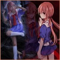 ราคา Jason Future Diary คอสเพลย์เครื่องแต่งกาย Mirai Nikki Gasai Yuno Coat ชุดปาร์ตี้ฮาโลวีนแสดงชุด WIth วิกผมโบว์ (24540524015)