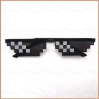 ราคา Jason Game Minecraft Goggles แว่นตา Thug Life 8 Bit MLG แว่นตากันแดดพิกเซล Minecraft ผู้เล่นฮาโลวีน (29673666423)