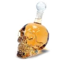 ราคา โหลแก้วหัวกะโหลกแบบใส skull (6667920834)