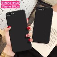 ราคา เคส iPhone 7Plus 8Plus สำหรับไอโฟน ซิลิโคนสีดำ กันกระแทก นิ่ม TPU Case (19291930154)