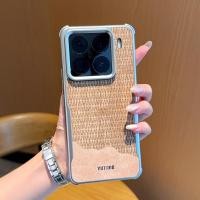 ราคา Ripple รูปแบบแม่เหล็กชาร์จไร้สายหนังเคสโทรศัพท์สําหรับ Xiaomi 14 15 Ultra 15 15 Pro Redmi K80 K80 Pro ปลอกสี่มุม Anti drop ป้องกันสําหรับ POCO F7 Pro F7 Ultra (40111597219)