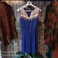 ราคา ชุดเดรสจั๊มมือ2เอว sm สีไม่ด๊อบ (26767869331)