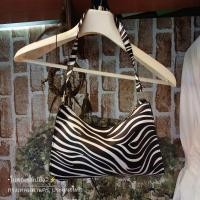 ราคา กระเป๋าสวยสะพายลายเสือ (29112211650)
