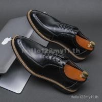 ราคา แฟชั่นผู้ชายหรูหราสบายลูกไม้ขึ้นชี้รองเท้า Oxford zfkc (26860245557)