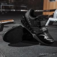 ราคา Professional ผู้ชายยกน้ําหนักรองเท้าในร่ม Gym รองเท้าสบายรองเท้าผ้าใบผู้หญิงแบน Power การฝึกอบรมรองเท้าผ้าใบ H4RN (43009223809)