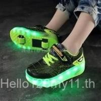 ราคา เด็กสองล้อ Heelys เด็กโรลเลอร์สเก็ตแบบชาร์จไฟ LED รองเท้าที่มีสวิทช์เด็กล้อรองเท้า giba (28323080841)