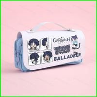 ราคา GC4 Wanderer ดินสอ Genshin Impact เครื่องเขียนนักเรียนกระเป๋า Kunikuzushi 3 ชั้นซิปขนาดใหญ่ความจุปากกา Storag (44462110637)