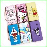 ราคา กระเป๋าสตางค์ซิปลากว้าง Hello Kitty Doraemon และ Winnie the Pooh เหมาะสำหรับคนที่ชอบอนิเมะ (29740305567)