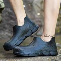 ราคา Fast Shipping Non Slip Kitchen Non Slip Oil Resistant Waterproof Chef Shoes B8LA (43207973999)