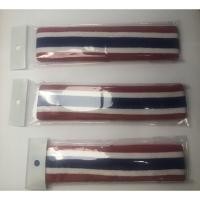 ราคา คาดผมธงชาติไทย 3 ชิ้น ชุด พร้อมส่ง ขนาดประมาณ 1 75x8 รอบวง 16 นิ้ว ฟรีไซส์ ใส่ได้ทั้งเด็กและผู้ใหญ่ ผ้าฝ้าย หนา (4062346546)