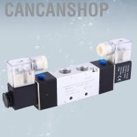 ราคา Cancanshop วาล์วโซลินอยด์ไฟฟ้า 4V320 10 3 8 ทางเข้าทางเข้า 1 4 อากาศไอเสีย 2 ตำแหน่ง 5 พอร์ตของเหลวคอนโทรลเลอร์สำหรับระบบนิวเมติก DC12V (42311453694)