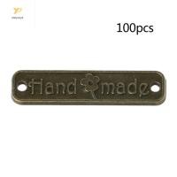 ราคา Ppy 100 ชิ้นโลหะ Handmade แท็กปุ่มป้ายหลุมป้ายตัวเชื่อมต่อแผ่น (28373070846)