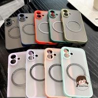 ราคา ใหม่แม่เหล็ก Contrast สี Matte เคสโทรศัพท์สําหรับ Samsung Galaxy S20 S11 S10 S9 S8 Plus FE Ultra Lite S11E S20 S11 S10 S9 S8 A06 A05S M05 A04S Clear ฝาหลัง Hard ปลอก (29329716447)