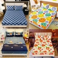 ราคา ผ้าปูที่นอนเสริมใยนุ่ม เนื้อผ้า3ชั้น ลายสวยๆใช้งานได้ดีมาก (27165049342)