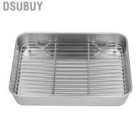 ราคา Dsubuy ชุดกระทะและตะแกรงย่างสแตนเลสทรงสี่เหลี่ยมพร้อม G (25204025013)