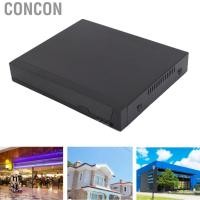 ราคา concon th 4K 4ch POE NVR H 265 ความปลอดภัยเครือข่ายวิดีโอเครื่องบันทึกไฮบริด 4 ใน 1 CCTV DVR รองรับได้สูงสุด 5MP 4MP 3MP 1080P กล้อง IP USB สำรอง 24 7 การแจ้งเตือนอัจฉริยะ US Plug (42005368072)