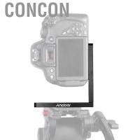ราคา Concon Concon th Andoer Universal Camera L Shape Bracket Plate Plate 1 4 3 8 นิ้วสกรู Mount Aluminum Alloy สำหรับการบันทึกวิดีโอแนวตั้ง Canon Sony Nikon Cameras DSLR Tripod Accessory (42260459713)