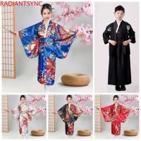 ราคา Radiantsync เด็กชุดกิโมโนญี่ปุ่นแบบดั้งเดิม พิมพ์ดอกไม้สไตล์ญี่ปุ่นเด็กซากุระสาวชุดกิโมโน เอเชีย Elegance เด็กใหม่สไตล์ญี่ปุ่นยูกาตะเสื้อคลุมอาบน้ํา (28968281942)