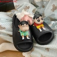 ราคา Radiantsync รองเท้าแตะเครยอนชินจัง แบบ 3D หนา Soled วัสดุ EVA ป้องกันลื่น (41411833948)
