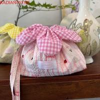 ราคา RADIANTSYNC กระเป๋าหูรูดลายสก๊อต กระเป๋าถือดอกไม้พิมพ์สไตล์เกาหลี วรรณกรรมน่ารักผ้าแบบพกพากระเป๋าสะพายข้างขนาดเล็กช้อปปิ้ง (41802411987)