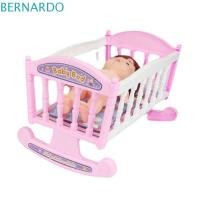 ราคา BERNARDO เปลเด็ก ของเล่นเฟอร์นิเจอร์เด็กทารกตุ๊กตาโยกเตียง ตุ๊กตาอุปกรณ์เสริมน้ําหนักเบาแกล้งเล่นสีชมพูตุ๊กตาสีฟ้าเปลโยกสําหรับเด็ก (44161449281)