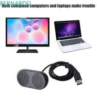 ราคา BERNARDO ลําโพงพกพา เสียงสเตอริโอมินิลําโพง USB กล่องเสียงขับเคลื่อนลําโพง 3D เสียงมินิคอมพิวเตอร์ขนาด USB Soundbox โน๊ตบุ๊คใช้ (41112078984)