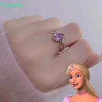 ราคา Fengha แหวนทองแดง รูปมงกุฎเจ้าหญิงบาร์บี้ ประดับเพทาย คริสตัล สีชมพู สไตล์เรโทร เครื่องประดับ สําหรับเพื่อน (21195450833)