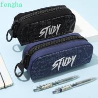 ราคา กระเป๋าดินสอ ฮวงฮา กระเป๋าเครื่องเขียนหนาสไตล์เรียบง่าย แฟชั่นความจุขนาดใหญ่กระเป๋าซิปใหญ่กระเป๋าดินสออุปกรณ์การเรียน (42814751748)