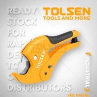 ราคา TOLSEN คีมตัดท่อ กรรไกรตัดท่อ PVC 42mm ตัดท่อ 3หุน 4หุน 6หุน 1นิ้ว (22479272025)