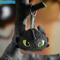 ราคา AQUAWAVE จี้ฟัน Kawaii Plush How To Train Your Dragon พวงกุญแจ กระเป๋าเป้สะพายหลัง Charm การ์ตูน Furry Soft Night Fury พวงกุญแจของเล่นเด็ก (40812156340)